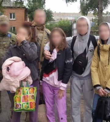 Пограничники освободили пятерых подростков, которых оккупанты удерживали в подвале