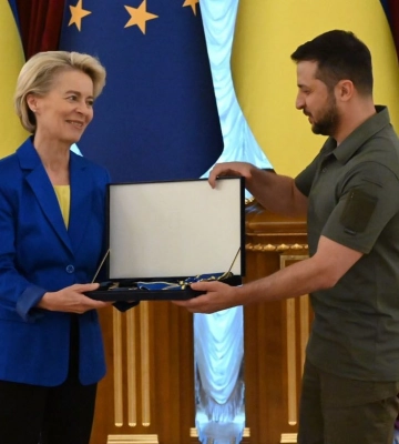 Президент Єврокомісії прибула до Києва