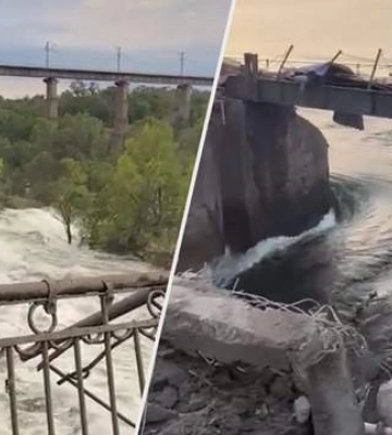 Вода дальше отходит: у Зеленского рассказали о ситуации на дамбе в Кривом Роге после обстрела