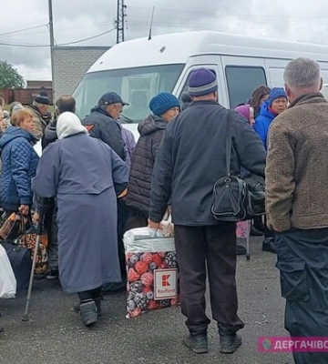 В Дергачевском районе началась эвакуация