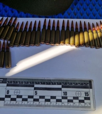 На Волині водій у рюкзаку віз понад 30 патронів до автомата