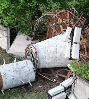 У Харкові усувають наслідки обстрілу в Київському районі