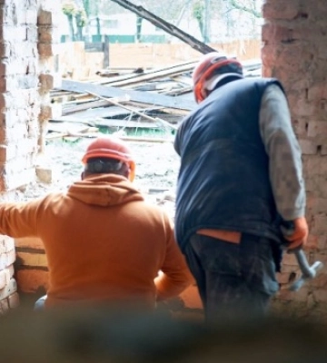 На Черкащині відновлюють зруйнований у перші дні війни ліцей