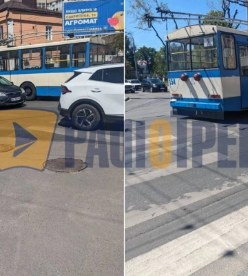 Через аварію у Рівному тролейбуси змінили рух
