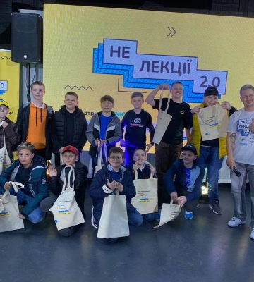 Олександр Педан зустрівся з запорізькими школярами на «НеЛекціях 2.0»