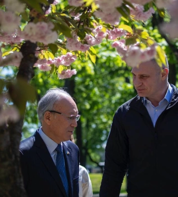 У столичному парку Кіото з&#039;явився оновлений сад каменів