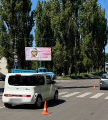 «Citroen» збив на «зебрі» велосипедиста
