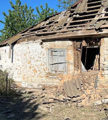 Агресор вісім разів протягом дня атакував Нікопольський район