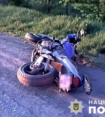 В ДТП на Полтавщині травмувався 35-річний мотоцикліст