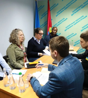 Запоріжжя відвідала координаторка ООН в Україні Деніз Браун – обговорили напрямки підтримки прифронтової області