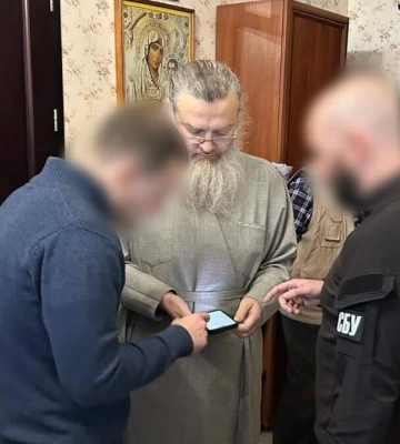 СБУ проводить обшуки в митрополита УПЦ МП Луки, яки виправдовував російську агресію