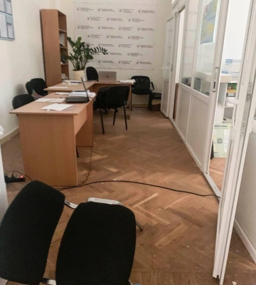 Представництво Уповноваженого ВР України з прав людини було пошкоджено внаслідок російської атаки по Одесі 