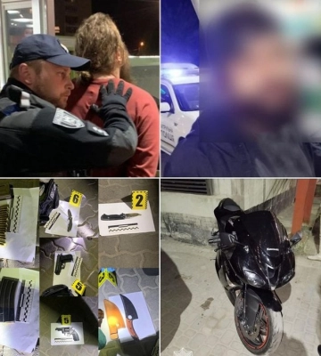 У Львові затримано осіб, які відібрали у чоловіка мотоцикл