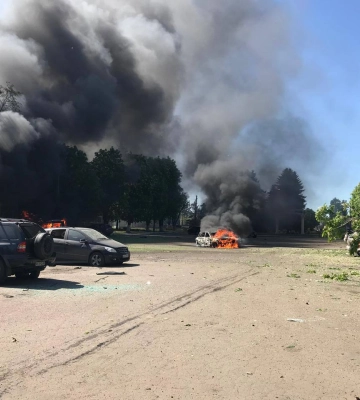 Кількість поранених у Золочіві Харківської області зросла до шістьох. Серед них – 11-річна дитина