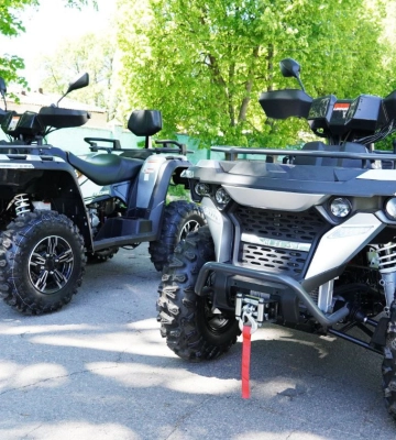 Військові Сумщини, які захищають кордон, отримали квадроцикли