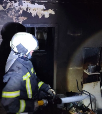 В оккупированном Рубежном мужчина погиб при пожаре из-за непотушенной сигареты