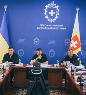 На Рівненщині провели тренування: опрацювали три моделі надзвичайних ситуацій