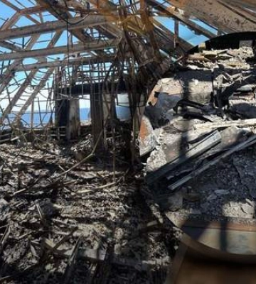 Как сейчас выглядит &quot;замок Кивалова&quot; после пожара: обнародовали первые кадры изнутри
