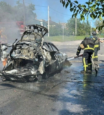 Внаслідок артобстрілу та удару дроном-камікадзе у Нікополі постраждало 4 людей