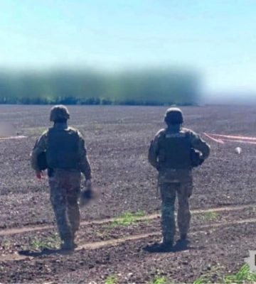 Уламки ворожого &quot;Шахеда&quot; знайшли на Київщині. ФОТО