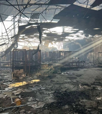 Одеситам показали наслідки ракетного удару по Одесі
