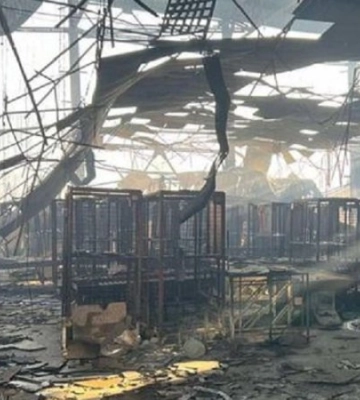 Внаслідок удару росіян по &quot;Новій пошті&quot; в Одесі знищено посилок на 3 млн гривень