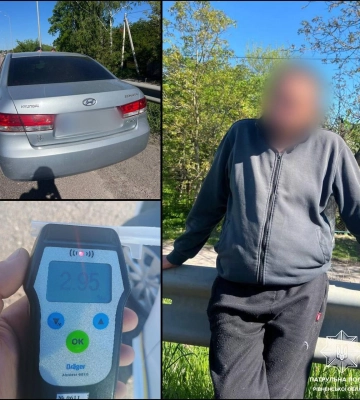 Порушував ПДР і створював аварійні ситуації: на Рівненщині зупинили нетверезого водія