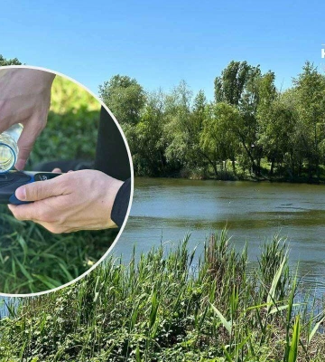 У Дніпрі на озері Курячому перевірили воду на забруднення