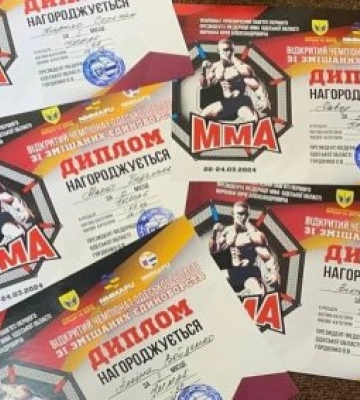 Бійці з Миколаєва вибороли 9 медалей на чемпіонаті Одеської області пам'яті Юрія Вороніна