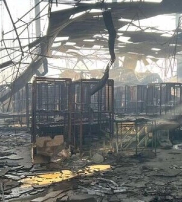 Унаслідок ракетного удару по &quot;Новій пошті&quot; в Одесі знищено посилок на 3 мільйони