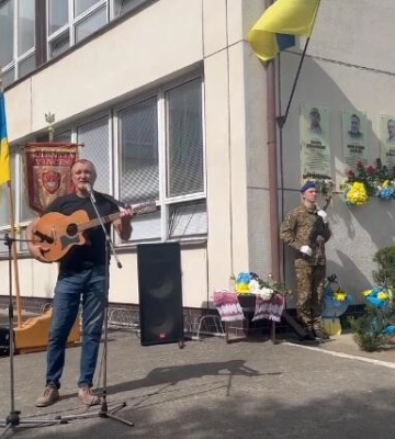 У Франківську відкрили анотаційні дошки двом полеглим на війні Героям. ФОТО