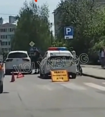 ДТП у Луцьку: на Чорновола автівка збила велосипедиста