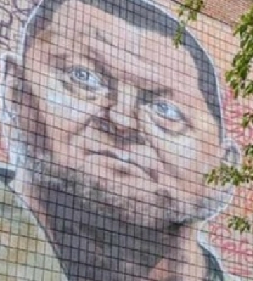В Киеве создали крупнейший в Украине мурал, посвященный Валерию Залужному: фото