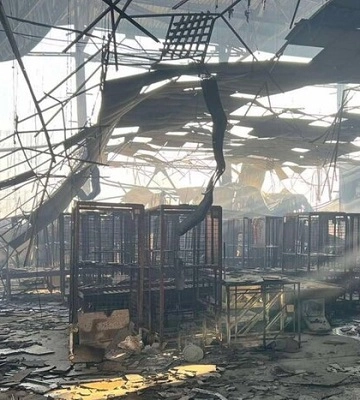 Знищені російською ракетою понад 900 посилок в Одесі оцінили у 3 млн грн