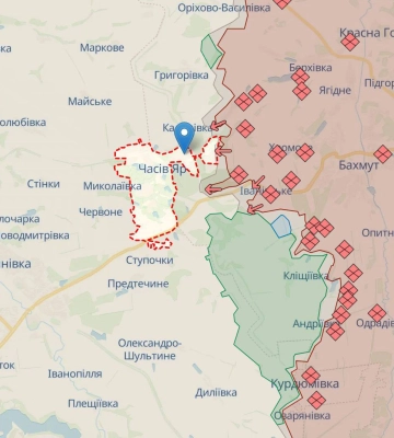 Глава МВА про ситуацію в Часовому Яру: «Бої дійшли до околиць міста»