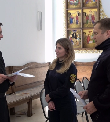 Рятувальники Івано-Франківщини перевіряють готовність церков до Великодня (відео)
