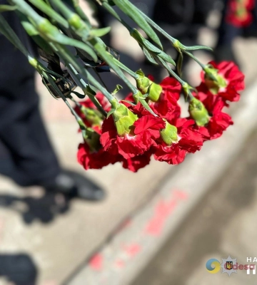 На Одещині попрощалися зі слідчим поліції, який загинув внаслідок ворожого ракетного обстрілу