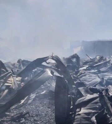 Ракетним обстрілом 1 травня в Одесі було знищено зал спортивної та художньої гімнастики, - НОК. ФОТО