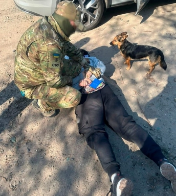 У Харкові затримали російського коригувальника, який шпигував за позиціями ЗСУ під виглядом прогулянок з собакою