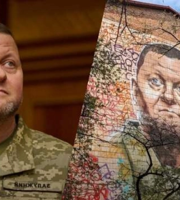 Це варто побачити: найбільший мурал зі зображенням Залужного створили у Києві