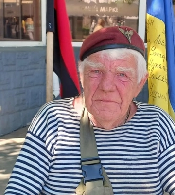Відомий волонтер із Херсона дядя Гриша приїхав на тиждень до Луцька