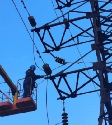На Одещині відновили електропостачання після обстрілів