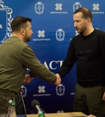 Зеленський представив нового голову Хмельницької ОВА