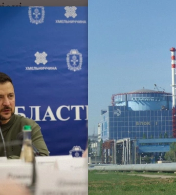Зеленський у Хмельницькому обговорив ППО та безпеку місцевої АЕС