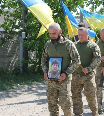 На Волині попрощалися з військовим Олександром Муковським