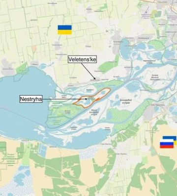 Українським захисникам вдалося встановити контроль над островом Нестрига, – Сирський