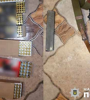 Поліція Полтави затримала нелегального торгівця зброєю