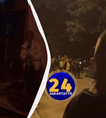 Сутичка між ромами та працівниками РТЦК у Виноградові: лунали постріли (ВІДЕО)