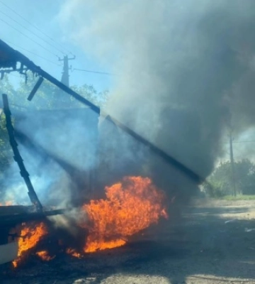На Херсонщині росіяни дронами атакували вантажівку з питною водою