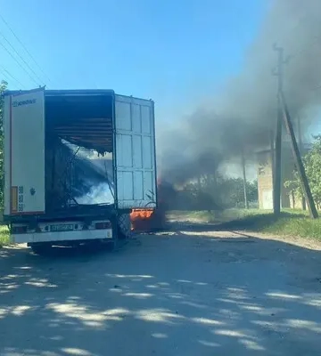 Армія РФ атакувала дроном вантажівку, що доставляла питну воду жителям Херсонщини